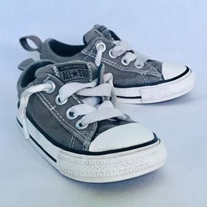Converse All Stars Grey (Baby/Toddler Size 7)